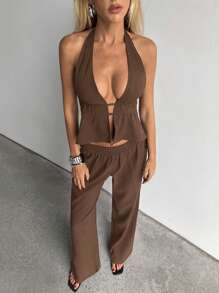 Aloruh Women Two Pieces Outfits For Daily Wear