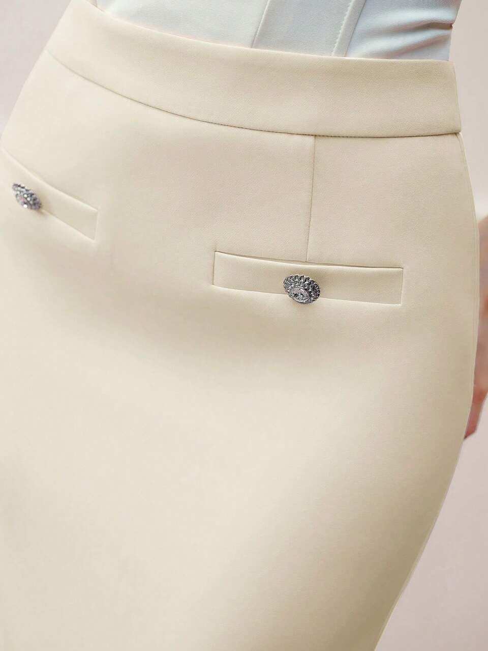 MOTF SPLIT ZIPPER SIDE SKIRT
