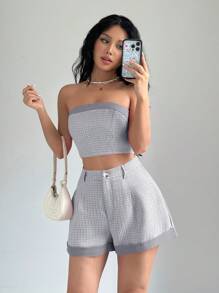 Elenzga 女士日常两件套服装 - 彩色 - 查看 5