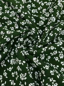 SHEIN Maternity Ditsy Floral Skirt, Fashionable For Summer