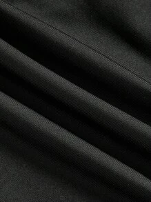 SHEIN SXY Camiseta de tirantes de mujer talla grande de malla negra con parches, adecuada para la calle, casual, sexy, viajes diarios, compras, citas; fresca y cómoda de llevar, fácil de combinar y estiliza la figura, resalta la silueta