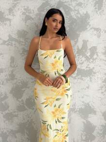 Glamine Women's Maxi Sexy Beach Chiffon Dress
