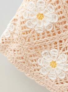 Maija Kids Maija Kids 年轻女孩合身休闲花卉印花针织吊带背心连衣裙