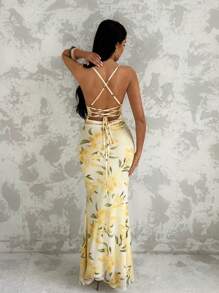 Glamine Women's Maxi Sexy Beach Chiffon Dress