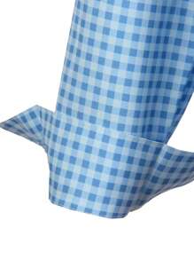 3pcs Teen Boy Gentleman Style Outfit, Fashionable For Summer - Navy Blue - View 6