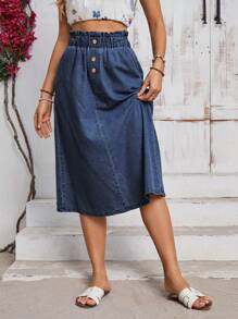 EMERY ROSE 女士时尚牛仔迷你裙，适合夏季