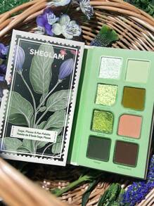 SHEGLAM Sage, Please Palette 8 Couleurs Paillettes Marque Beauté Visage Maquillage CosméTique Pour Femmes Filles Parfait Pour Hiver Printemps IdéAl Pour Y2K ÉLéGant Mode Adapté Pour Anniversaire Cadeau FêTe PrêT Meilleure Couleur - Multicolore - Voir 7