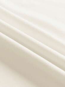 SHEIN Tall CURVE Plus Size Women's Solid Color Fashionable Tops, Suitable For Summer - Multicolor - View 9