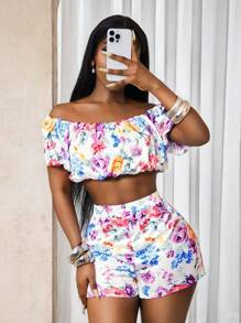 BamGleam Women Two Pieces Outfits For Daily Wear - Pink - View 1