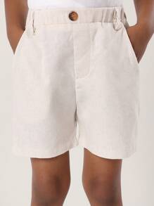 SUMWON 奢华夏季正式男童西装外套短套装两件套婚礼派对特别活动配套西装带纽扣