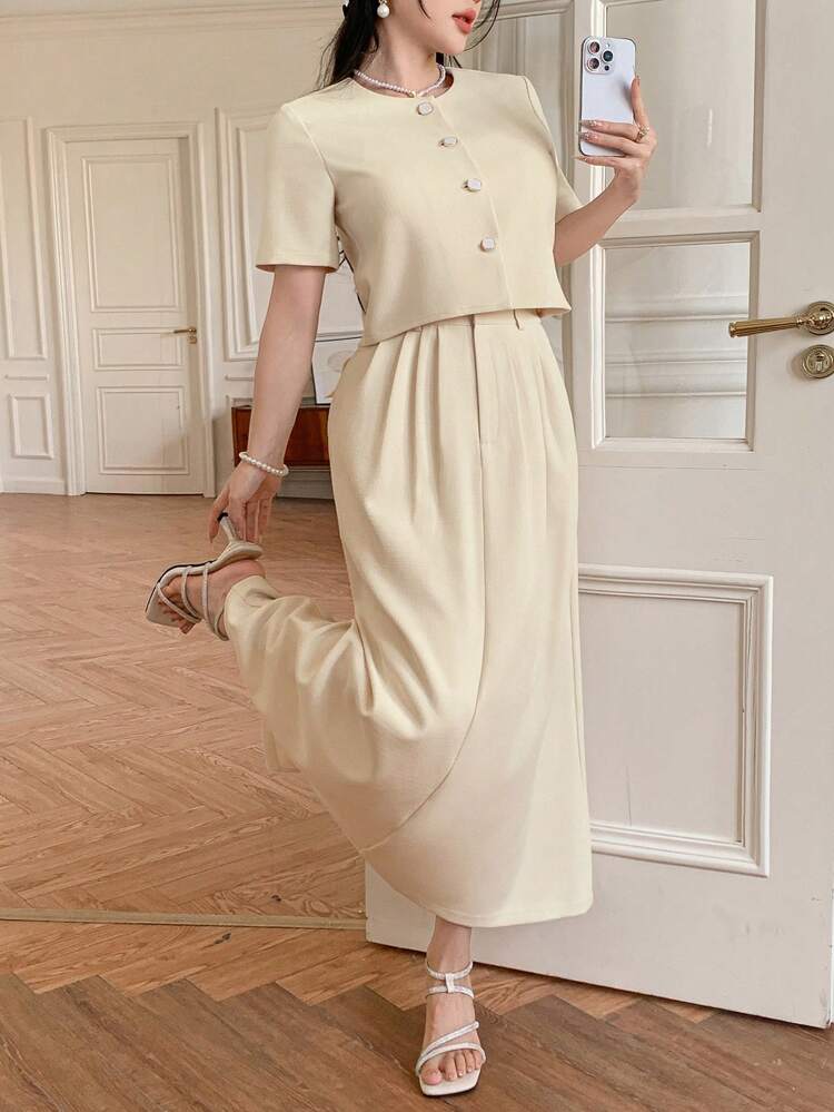 Women Two Pieces Outfits For Daily Wear