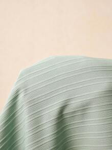 Poéselle Women Two Pieces Outfits For Daily Wear - Mint Green - View 7