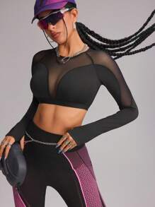 Innovista Women Activewear Sports Tshirt, Hollow Out Backless Breathable Mesh Cut Out Padded Gym Top, High Elastic & Dry Fit Workout Outfits,Moister-Wicking, Fitness Top, Edgy & Unique Stylish Tracksuit, Cycle,Bike,Running,Cardio,Strength,Weights,Pilates,Yoga,Mat,Outdoor,Hike,Camping,Trail, Volleyball,Going Out, Athleisure,Surfing,Base Layer,Buckleball, Music Festival,Party,Black,Spring Summer Gear,Women Clothes,Easter Gifts