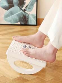 1 件/2 件防滑半圆形桌下脚凳，带摇摆功能，适用于办公室和学校