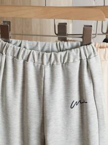 Kleine Jungen 4 Stücke/Set Lässig Sport Hose, Knöchellange Jogginghose, leicht