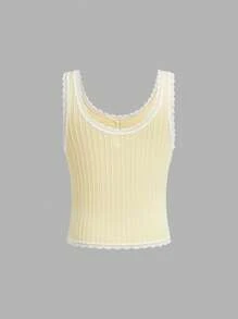 少女纯色吊带背心，时尚夏季汗衫