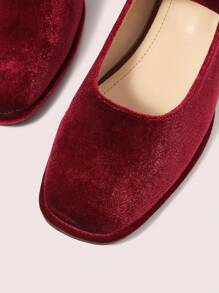 CUCCOO DOLLMOD Zapatos cómodos para mujeres, zapatos para madres, sandalias de verano, tacón medio, suela blanda, zapatos transpirables y calados - Rosa Fucsia - Ver 3
