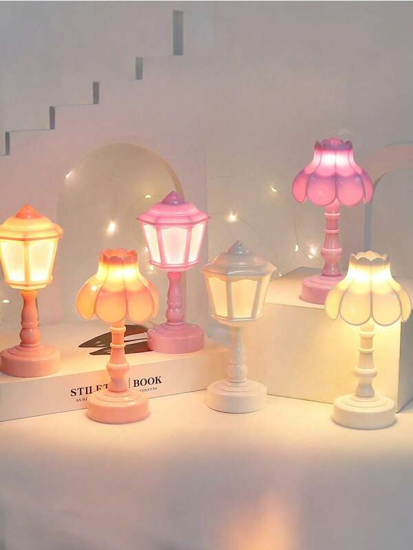 SHEIN Lotus/Streetlight Cute Night Light, Suitable For Bedroom Ambiance Decoration At Night