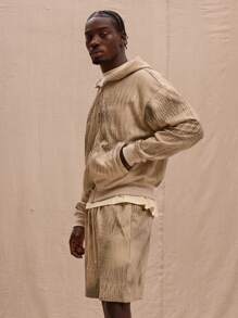 Musero 图案印花拉链连帽运动服上衣仅限春夏街头风格复活节假期 - 彩色 - 查看 2