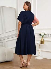 SHEIN Clasi Váy Color Block cỡ lớn, Phong cách thời trang mùa hè cho phụ nữ Váy dự tiệc Váy cho phụ nữ Váy dài cho phụ nữ Váy dài trang trọng cho phụ nữ Váy công sở cho phụ nữ Váy mùa hè cho phụ nữ Váy cho phụ nữ Váy cỡ lớn cho phụ nữ Đồ đi nghỉ cho phụ nữ Váy cỡ lớn cho phụ nữ Váy ngày của mẹ Váy đính hôn cho phụ nữ Váy dự tiệc cưới Áo choàng Mariage Váy phương Tây cho phụ nữ Váy lễ Phục sinh cho phụ nữ cho tiệc Trang phục Rave Trang phục hòa nhạc đồng quê Trang phục tốt nghiệp - Nhiều màu - Xem 2