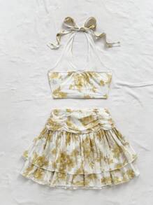 Soleia Conjunto de dos piezas para mujer para uso diario
