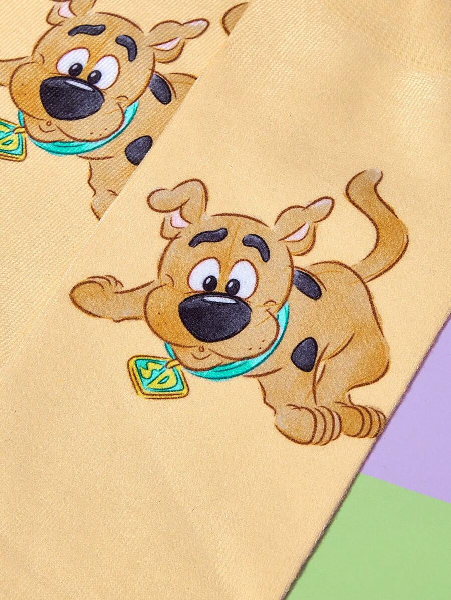 SCOOBY-DOO X SHEIN 1 Đôi Tất In Hình Chú Chó Hoạt Hình Dễ Thương Thoải Mái - Nhiều màu - Xem 1