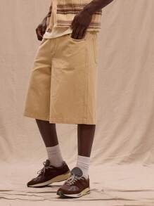 Musero Washed Extreme Longline Denim Jorts For Spring Summer Streetstyle Easter Vacation