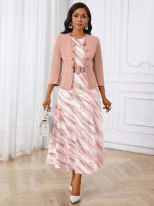 SHEIN Lady Women Two Pieces Outfits For Daily Wear