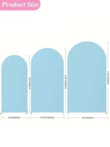 1 件 65 * 150Cm/80 * 180Cm/100 * 200Cm/120 * 220Cm 粉色拱门背景布拱门罩，双面莱卡弹力面料拱门背景，适用于婚礼、生日派对拱门装饰、毕业典礼、母亲节（不含拱门，仅含面料背景）
