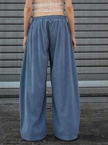 COUREZ Low Rise Baggy Balloon Pants In Lightweigth Corduroy /Summer Outfits For Women /Street Casual/Y2K Vintage