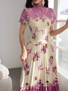 Modelyn Women Two Pieces Outfits For Daily Wear - Multicolor - View 2