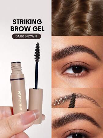 Striking Brow Gel-CrèMe Pour Sourcils ImperméAble Marron Foncé Baume Pour Sourcils Longue DuréE Hautement Pigmenté Et Repulpant Avec Petite Brosse NoëL Hiver Sourcils Marque Beauté Visage Maquillage CosméTique Pour Femmes Filles Parfait Pour Hiver IdéAl Pour Y2K ÉLéGant Mode Adapté Pour Anniversaire Xmas Cadeau FêTe PrêT Meilleure Couleur