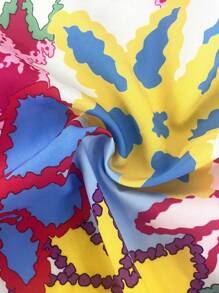 Calvaya Plus Size Long Sleeve Shirt, Fashionable For Summer - Multicolor - View 4