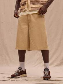 Musero Washed Extreme Longline Denim Jorts For Spring Summer Streetstyle Easter Vacation