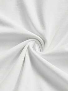 Manfinity Joysei Camiseta de manga corta con cuello redondo ajustada con estampado de frutas, limón, flores y letras, de estilo elegante, informal y de vacaciones, para hombres de talla grande, adecuada para vacaciones de verano, citas y reuniones; también adecuada para parejas, combinaciones familiares, un gran regalo para el novio - Blanco - Ver 7