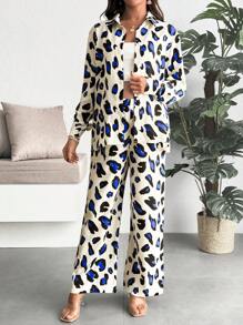 SHEIN 孕妇两件套套装 - 彩色 - 查看 4