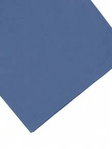 Claim Dot Manfinity Hypemode High Waist Designer Men's Wide Leg Pleated Loose Casual Pants - Blue - View 6