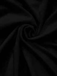 INAWLY Áo thun hở cổ in chữ và bướm cho nữ - Nhiều màu - Xem 3