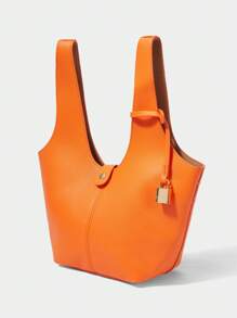 SHECARRY Túi xách thời trang nữ dùng hằng ngày - trái cam - Xem 2