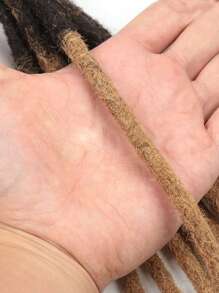 Boho Braids Ombre Pre-Looped Top Dreadlocks Extensions 100% Human Hair Permanent Dreads For Men And Women (8-14 Inch) Crochet Human Hair Knotless Braids - S1/27 - View 8