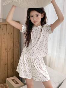 DAZY Tween Girl Fall Loungewear, Back To School Clothes - White - View 6