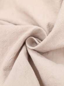 EMERY ROSE Áo nữ đơn giản, màu trơn, cổ tròn, không tay, có lỗ khoét phía sau, áo cotton mùa hè, áo tank top nữ, áo đi chơi, áo dành cho Ngày của Mẹ. - Màu be - Xem 8