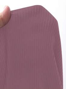 DAZY Women Solid Button Half Placket Ribbed Long Sleeve Casual T-Shirt, Autumn,Fall Women Clothes Thermal Lined