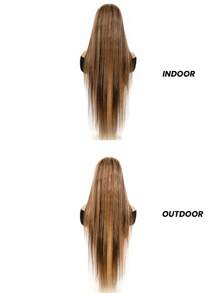 ALL READY WIG 长直发挑染全套假发 预漂白 预拔 预剪 蕾丝融化蕾丝 7x5 无胶闭合假发 100% 真人发质 9AM HAIR - S4/27 - 查看 5