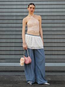 COUREZ Low Rise Baggy Balloon Pants In Lightweigth Corduroy /Summer Outfits For Women /Street Casual/Y2K Vintage