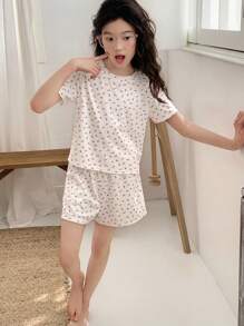 DAZY Tween Girl Fall Loungewear, Back To School Clothes - White - View 7