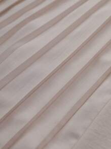 Celure Plus Size Women's Vintage French Romantic Casual Halter Neck Metal Ring Buckle Decor And Side Pleated Palazzo Jumpsuit, Suitable For Vacation, Afternoon Tea, Party, Commute