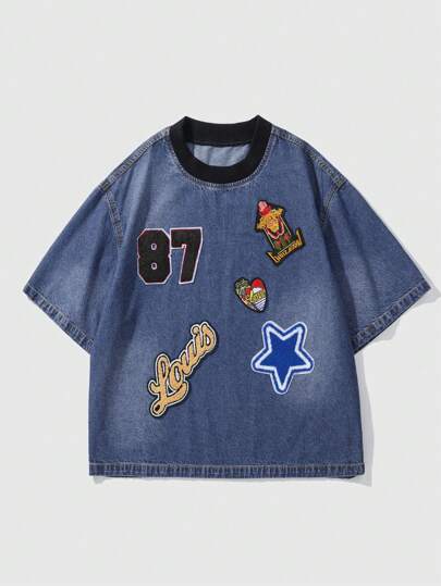 Prep Herren Jeans Oberbekleidung, modisch für den Sommer