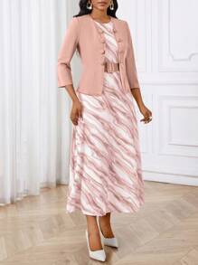 SHEIN Lady Women Two Pieces Outfits For Daily Wear