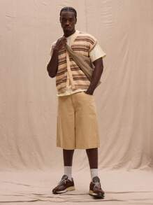 Musero Washed Extreme Longline Denim Jorts For Spring Summer Streetstyle Easter Vacation